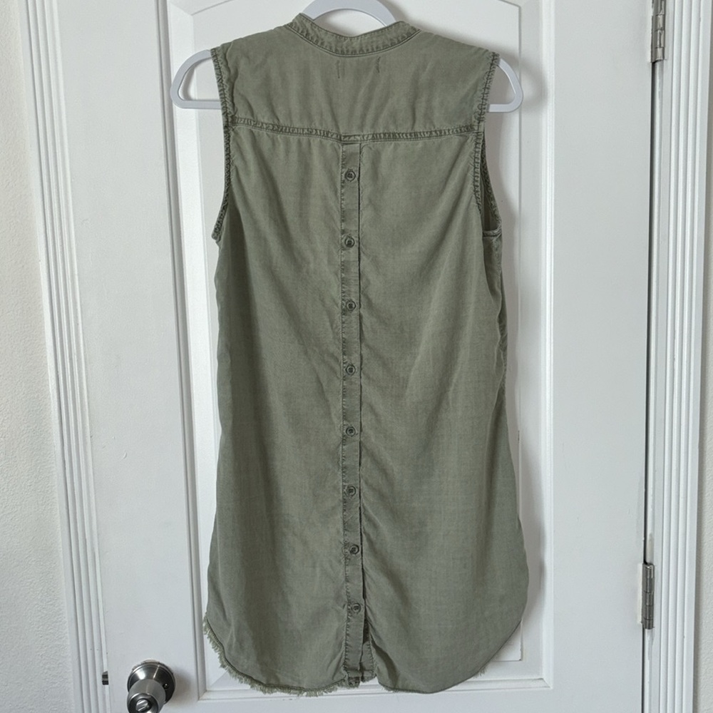 Cloth & Stone Anthropologie button back tencel SOFT dress S (box a) - Picture 5 of 7